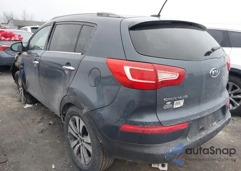 2011 Kia Sportage Ex from USA, damaged, VIN KNDPC3A21B7102165